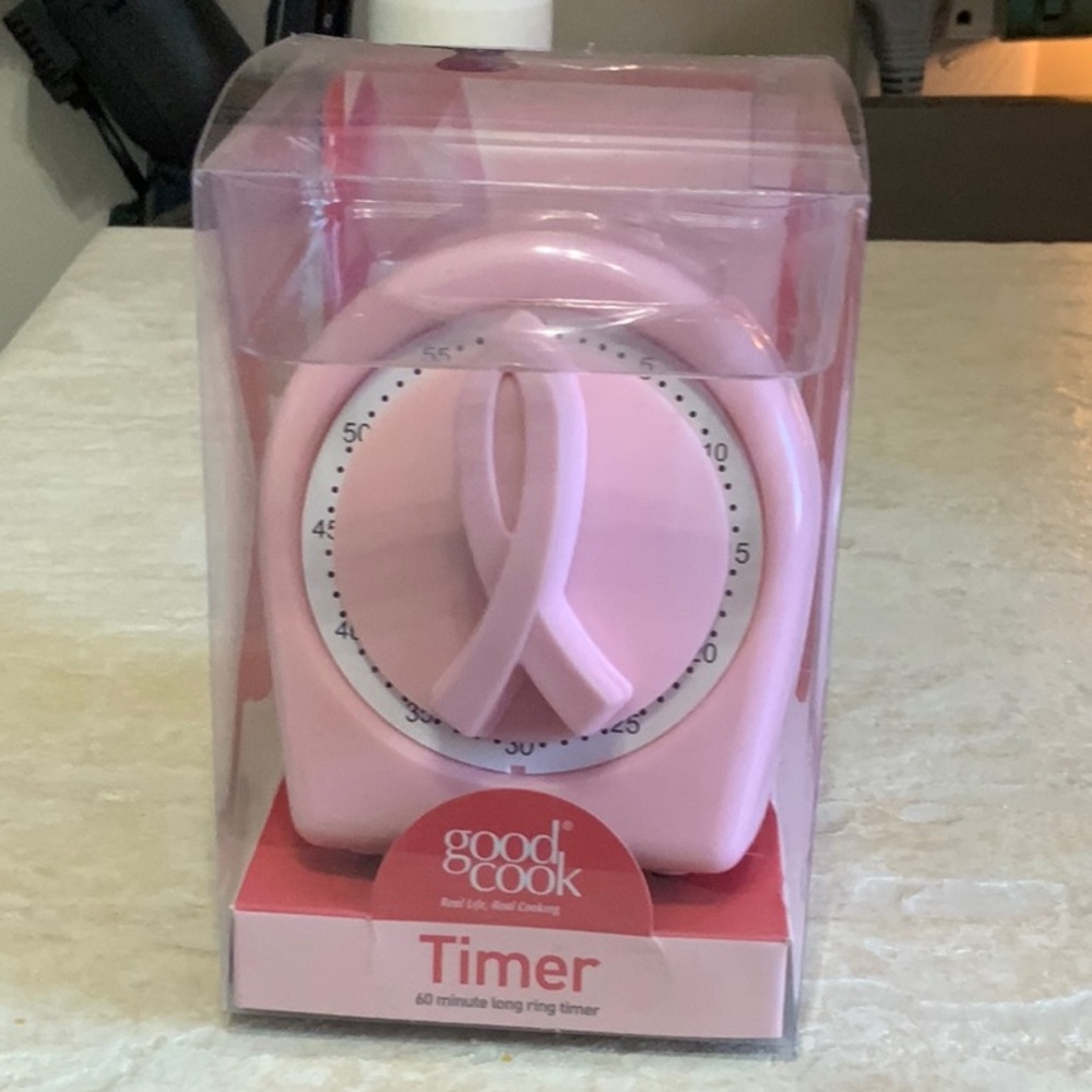 Vintage looking Pink Timer  New in Box